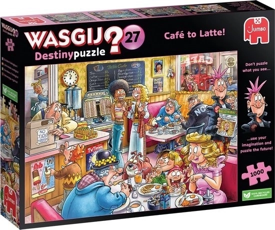 Wasgij Puzzle 1000 Teile - Die Kaffeebar