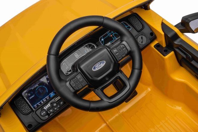 Elektrisches Kinderauto Ford Ranger Lift Gelb