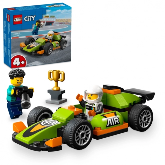 Lego City grünes Rennfahrzeug