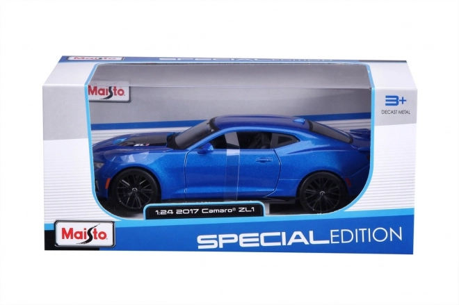 Chevrolet Camaro ZL1 Modellauto 1:24 Blau