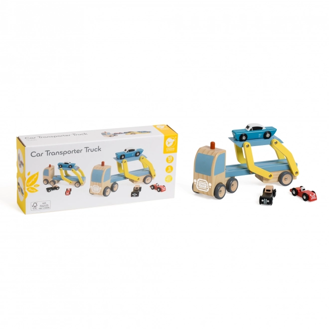 Holztransporter Classic World Spielset