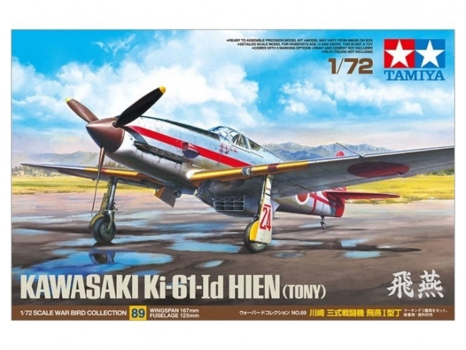 Kawasaki Ki-61 Id Hien Tony Modellflugzeug Bausatz