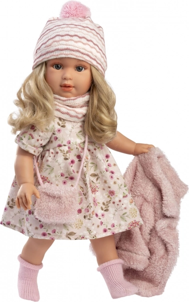 Realistische Puppe Lucia mit weichem Körper 40 cm