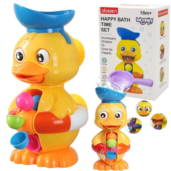 Woopie baby kaczuszka wasser-spielzeug mit wasserrad
