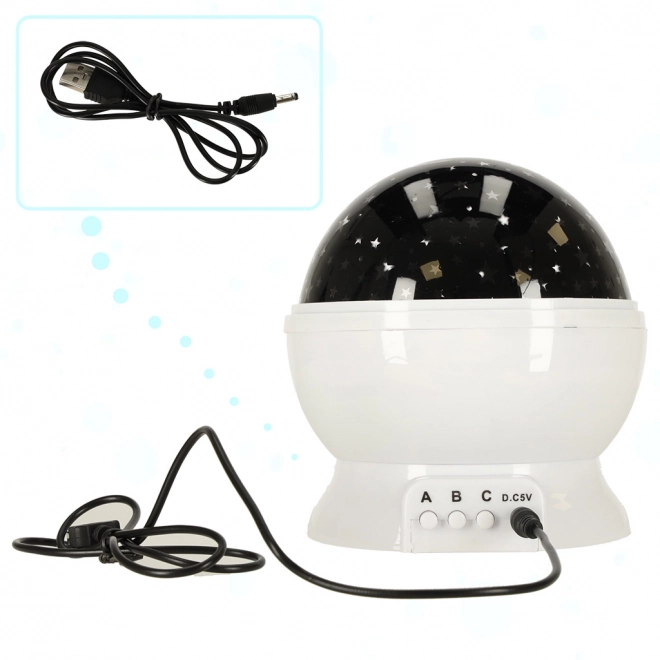 Sternennachtlampe – Weiß