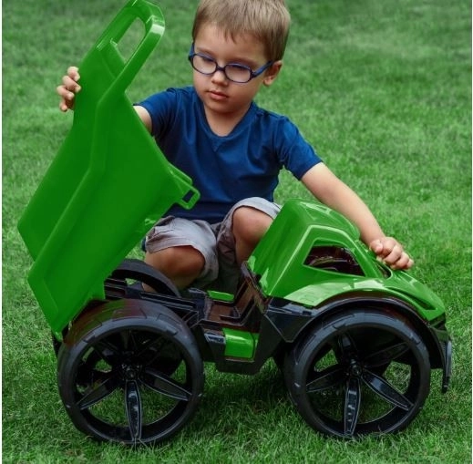 Auto Maximus grüner Kipper 58 cm für Kleinkinder