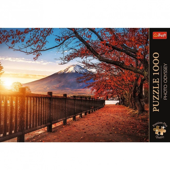 Premium Puzzle 1000 Teile Berg Fuji Japan