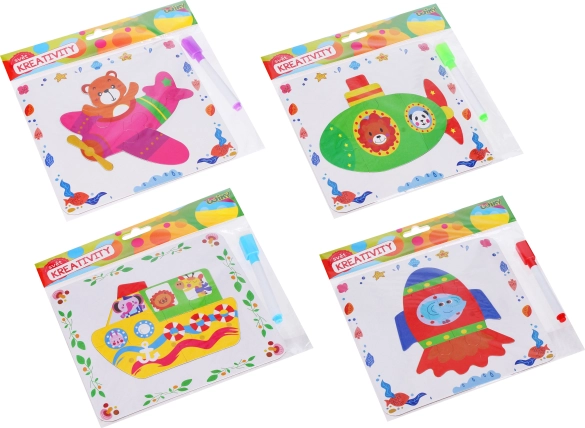 Kreativset 2-in-1 mit Tiermotiven