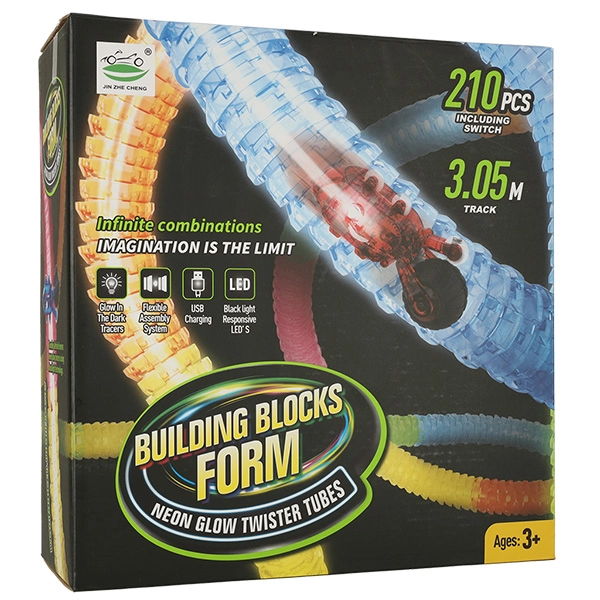 210 bunte Teile