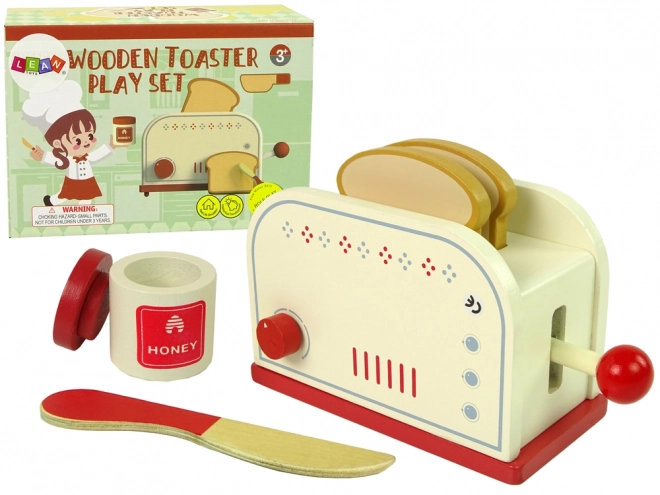 Holz-Toaster Frühstückszubehör für Kinder