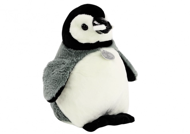 Plüsch-Pinguin Kuscheltier Grau 25 cm