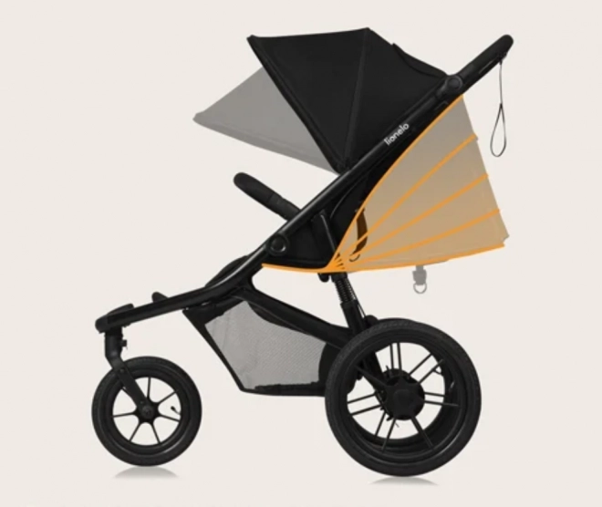Sportkinderwagen Lionelo Azura Schwarzer Onyx