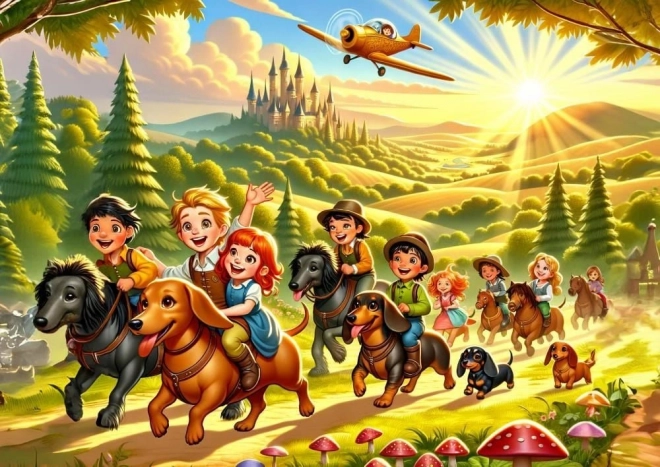 Puzzle Waldabenteuer 100 Teile