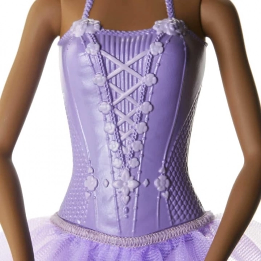 Detailliertes Ballett-Outfit in Lavendel