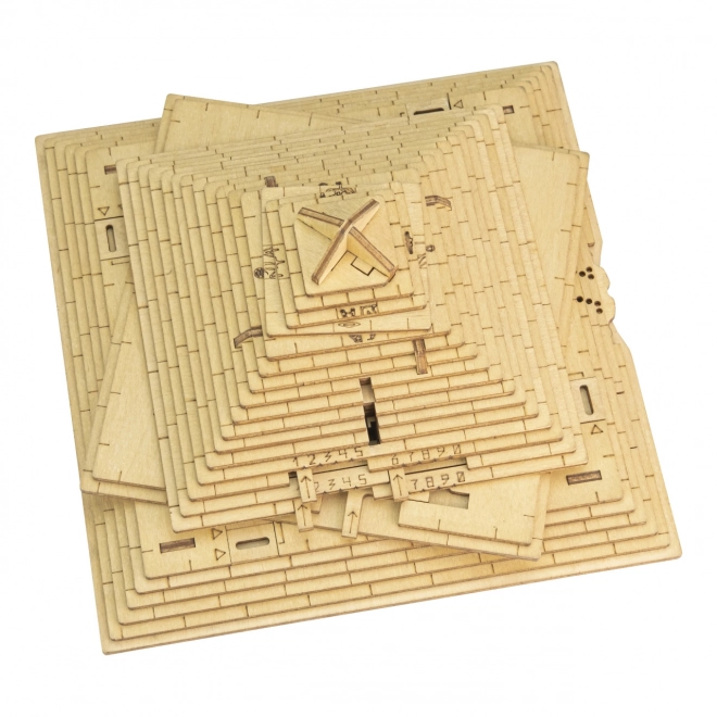 EscapeWelt 3D Holzmechanisches Puzzle Pyramide