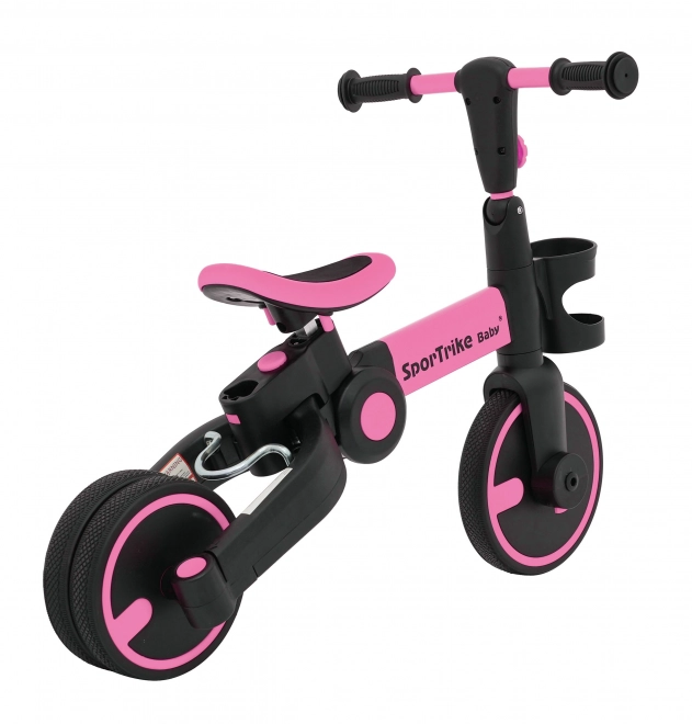 Dreirad Happy Bike 3-in-1 Sportrike Rosa