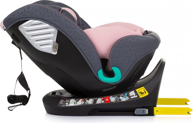 Chipolino Autokindersitz Supreme i-Size 360° Flamingo