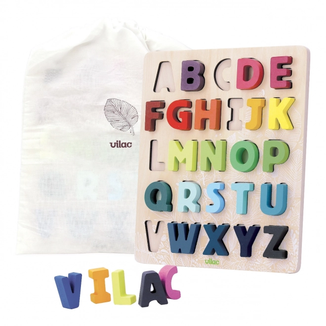 Abc Einlegepuzzle von Vilac