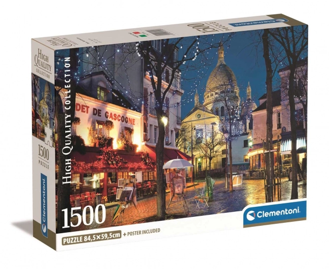 Puzzle 1500 Teile kompakt Paris Montmartre