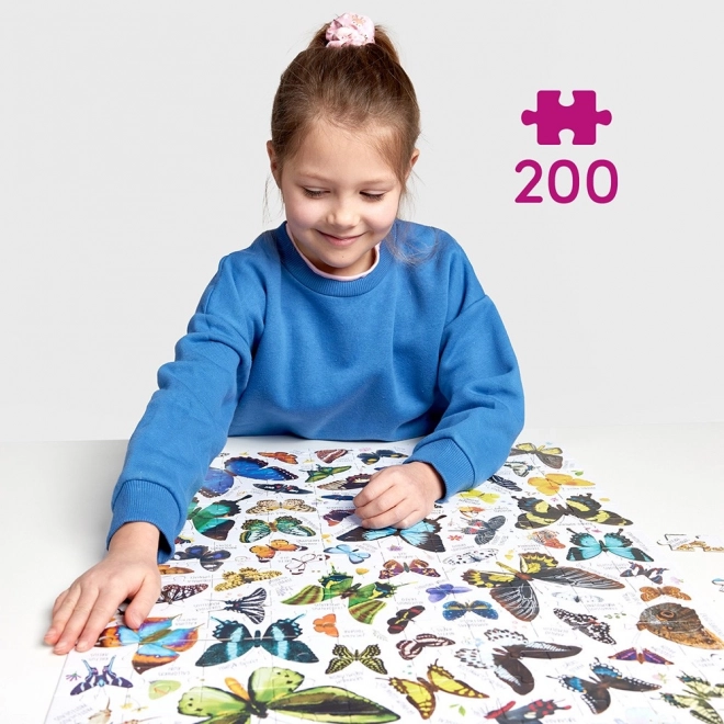 Puzzlove ČZUČU Schmetterlinge 200 Teile