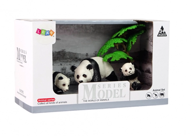 Panda-Figuren Set