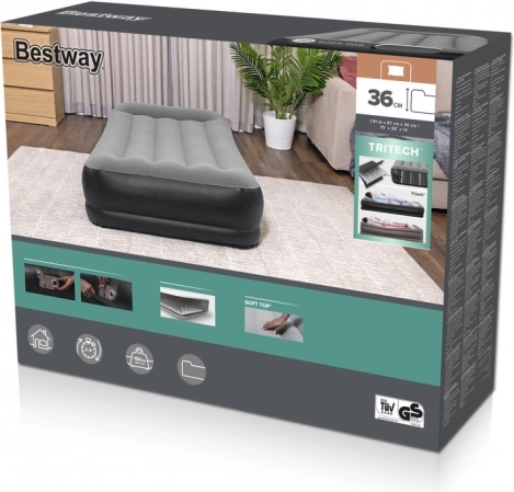 Aufblasbare Matratze mit elektrischer Pumpe 191 x 97 x 46 cm Bestway