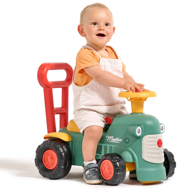 Falk 2-in-1 Rutscher und Lauflernwagen Maurice Grün