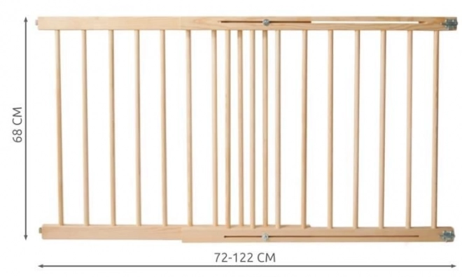 Sicherheitsbarriere für Türen 122 cm