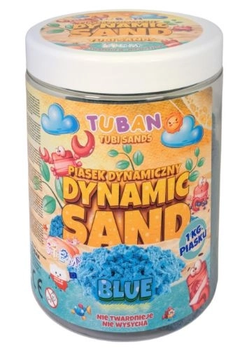 Dynamischer Spielsand Blau 1kg