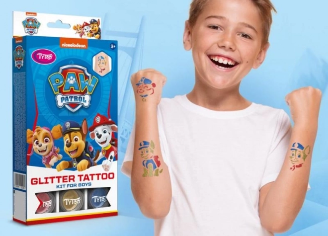 TyToo Glitzertattoos PAW Patrol für Jungen