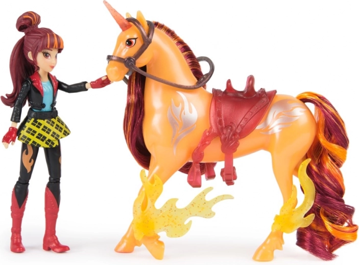 Magisches Einhorn Cinder mit Zubehör