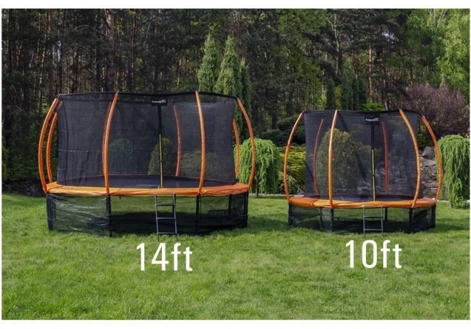 Trampolin Lean Sport mit Sicherheitsnetz 14ft