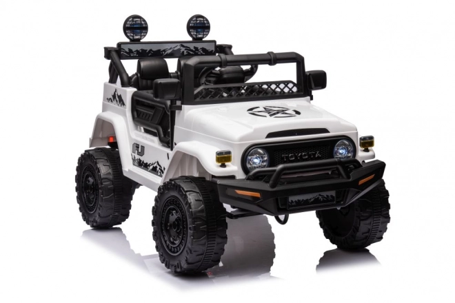 Spielzeugauto mit Batterie Weiß Toyota FJ 4x4