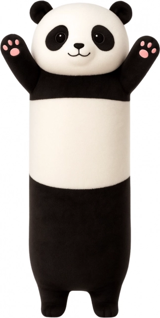Plüschkissen Panda schwarz-weiß 70 cm