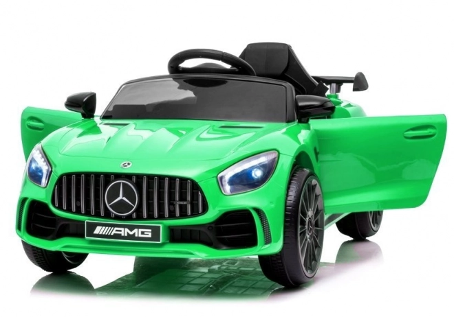 Elektrisches Kinderauto Mercedes AMG GT R Grün