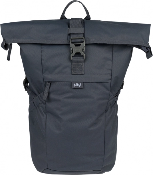 Baagl Rolltop-Rucksack Grau
