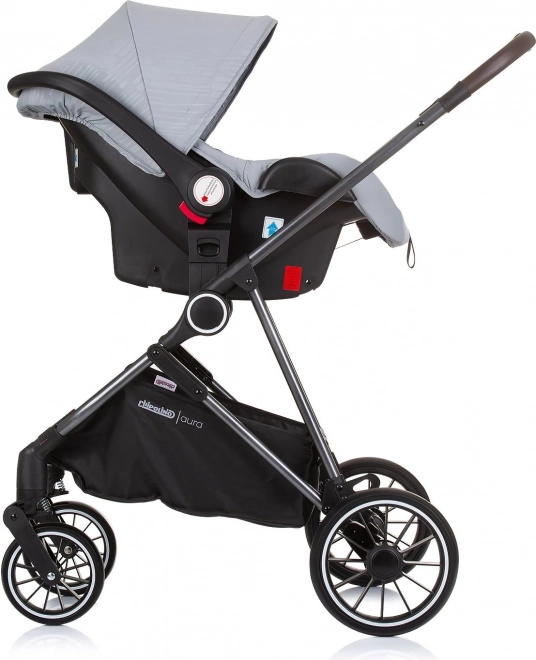 Chipolino Autokindersitz Aura i-Size Ash Grey