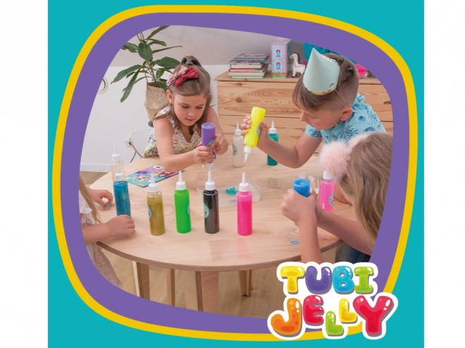 Tubi Jelly Monster Figuren Set, 6 Farben