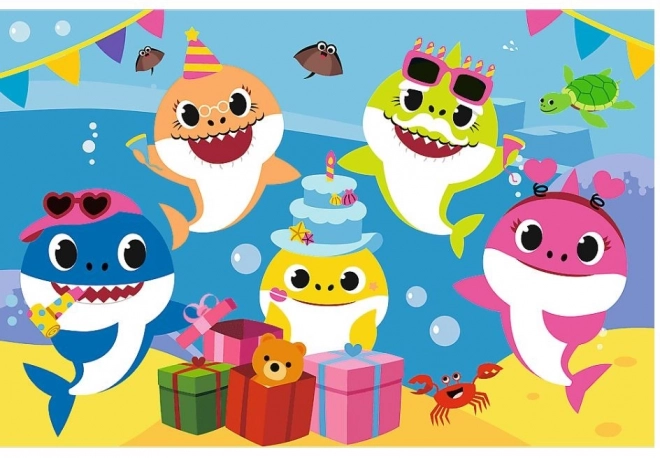 Baby Shark Lustiges Maxi Puzzle - 24 Teile