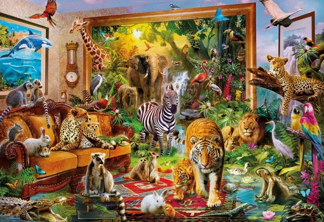 Puzzle 6000 Teile - Wildtiere