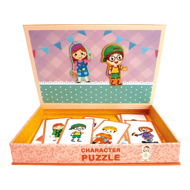 Magnetisches Puzzle Figuren Bino