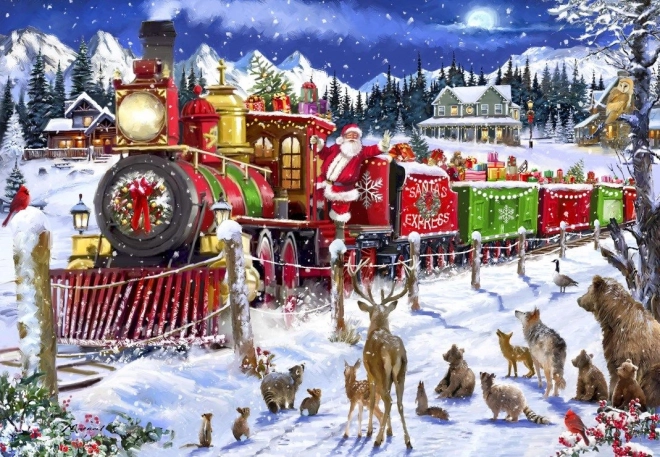 Bluebird Puzzle Santa Express 1000 Teile