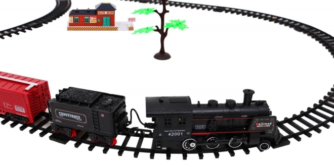 Leuchtende Lokomotive