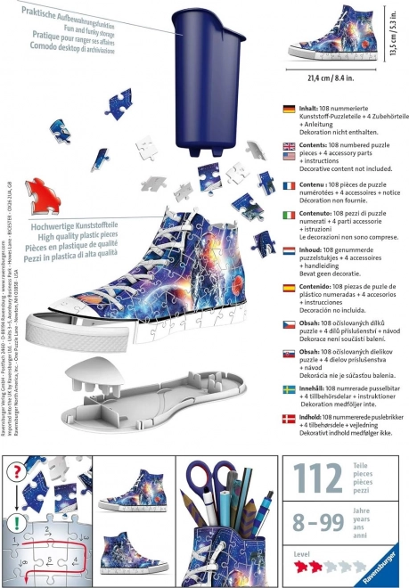 Ravensburger 3D-Puzzle Space Sneaker