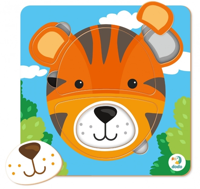 Dodo Puzzle Tiger 5 Teile