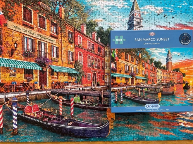 Puzzle San Marco Sonnenuntergang 1000 Teile