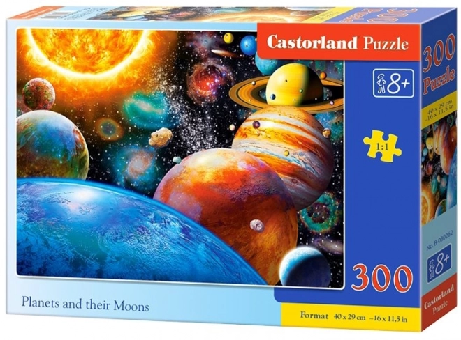 Planeten und ihre Monde Puzzle 300 Teile