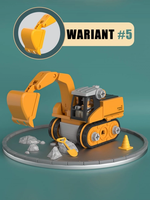 Mega Baustelle 5-in-1 Set zum Schrauben XXL