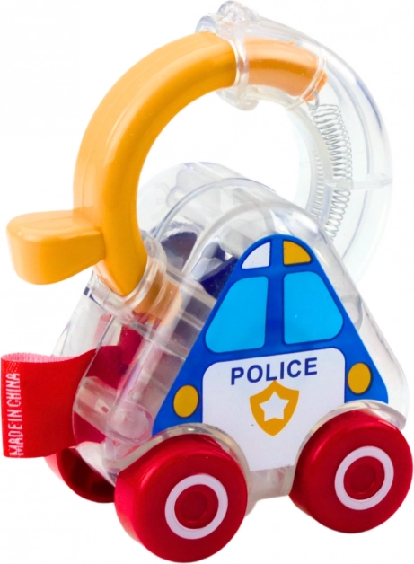 Lernset mit Autos und Schlüsseln Polizei, Feuerwehr, Ambulanz