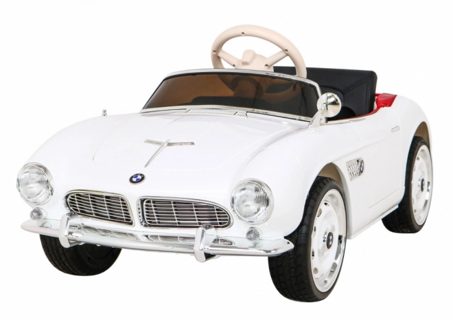 BMW 507 Retro Weißes Fahrzeug